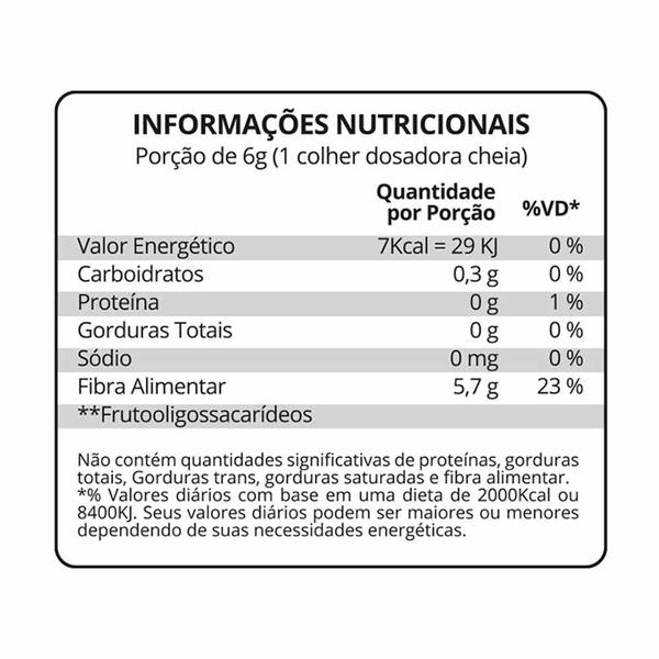 Imagem de Kit 3 Suplemento FOS Rico em Fibra Prebiotica 220g Maxinutri