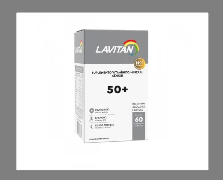 Imagem de Kit 3 Suplemento Lavitan Sênior 50+  60 Comprimidos - Cimed