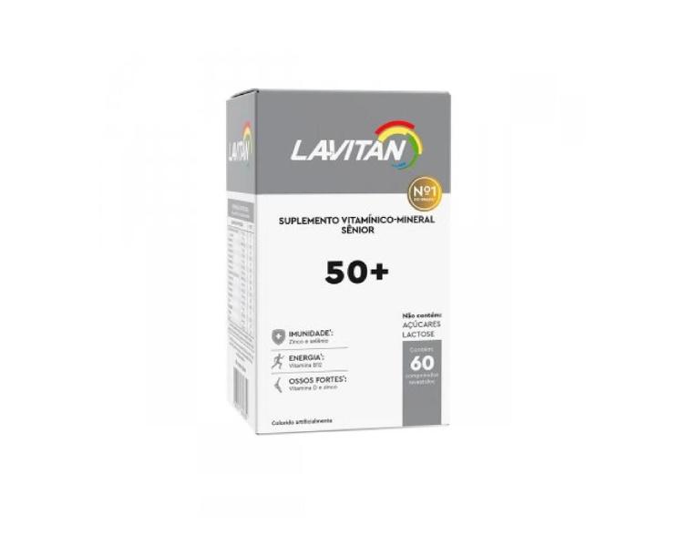 Imagem de Kit 3 Suplemento Lavitan Sênior 50+  60 Comprimidos - Cimed