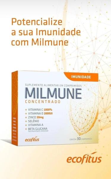 Imagem de Kit 3 Suplemento Milmune Concentrado 30Cps - Ecofitus