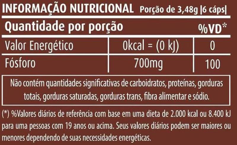 Imagem de Kit 3 Suplementos Alimentar De Fósforo 60 Caps Apisnutri