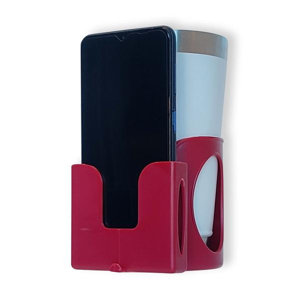 Kit 3 Suporte Para Garrafa E Celular Aparelhos Academia - LUMI Imagem de Kit 3 Suporte Para Garrafa E Celular Aparelhos Academia