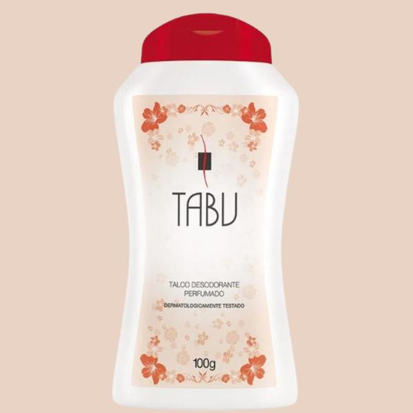 Imagem de Kit 3 Talco Perfumado Tabu Tradicional 100G - Dana