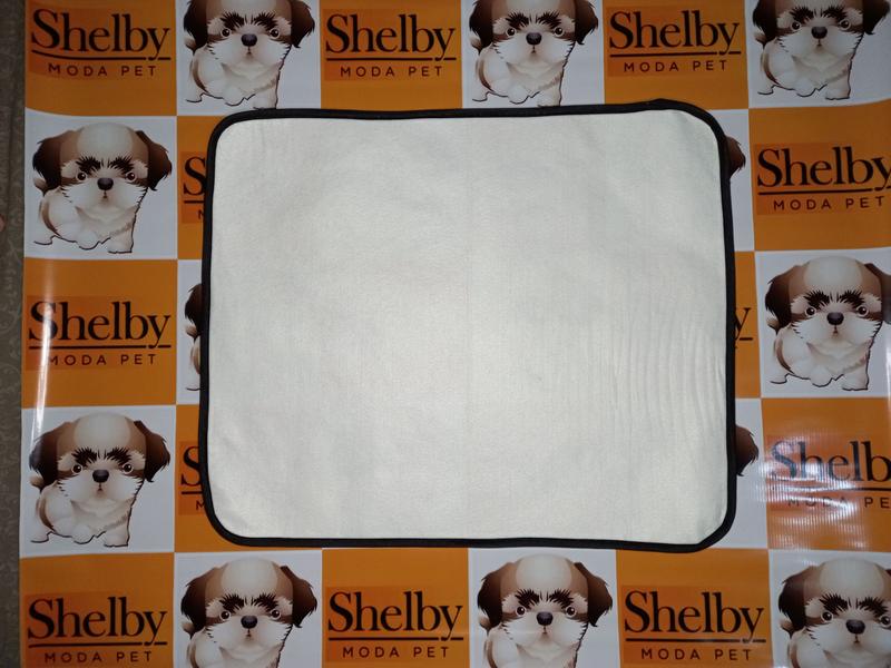 Imagem de Kit 3 Tapetes Higiênicos laváveis para cães cachorro xixi, G, 90 x 100 cm