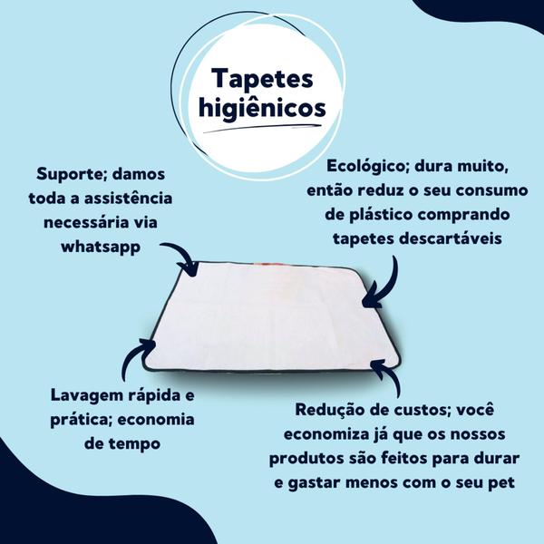 Imagem de Kit 3 Tapetes Higiênicos Pet + Água Perfumada 500ml Emporium + Difusor Varetas 250ml Sensação