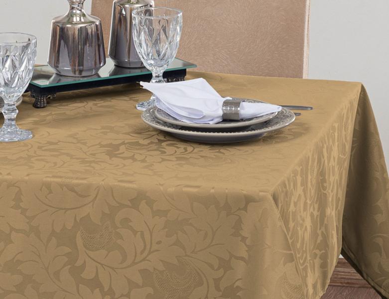 Imagem de Kit 3 Toalhas De Mesa Quadrada 4 Lugares Sala Jantar Jacquard