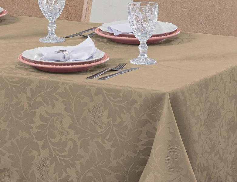 Kit 3 Toalhas Mesa Luxo Retangular 8 Lugares Sala Jantar Jacquard - LuxBella Imagem de Kit 3 Toalhas Mesa Luxo Retangular 8 Lugares Sala Jantar Jacquard