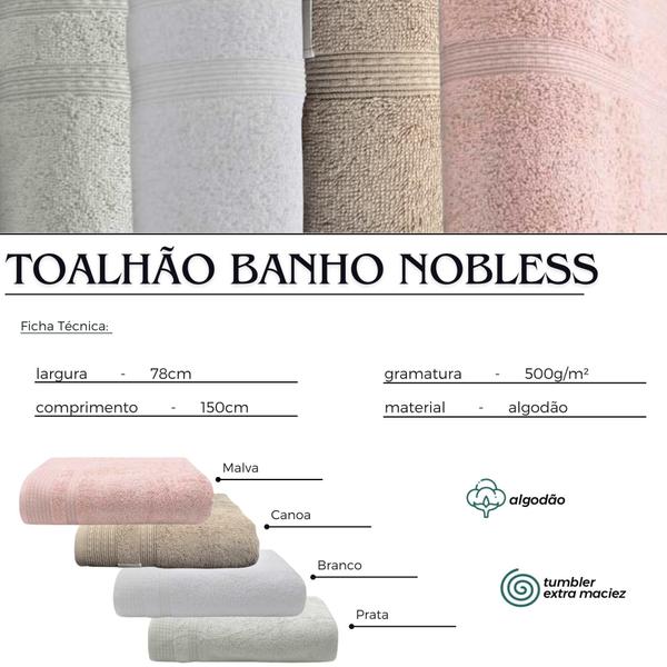 Imagem de Kit 3 Toalhas Rosto Alta Absorção Macia - 80cm x 50cm