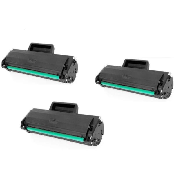 Imagem de KIT 3 Toner Compatível 105a 105A SEM CHIP  W1105a M105 107a 107w 135a M13 MFP135A MFP135W