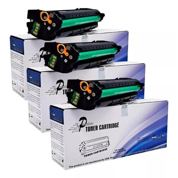 Kit 3 Toner Compatível / Hp W1105a 105a 107w 135a -com Chip Importado - Premium Imagem de Kit 3 Toner Compatível / Hp W1105a 105a 107w 135a -com Chip Importado