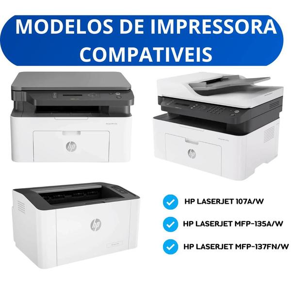 Imagem de Kit 3 Toner Compatível / Hp W1105a 105a 107w 135a -com Chip Importado