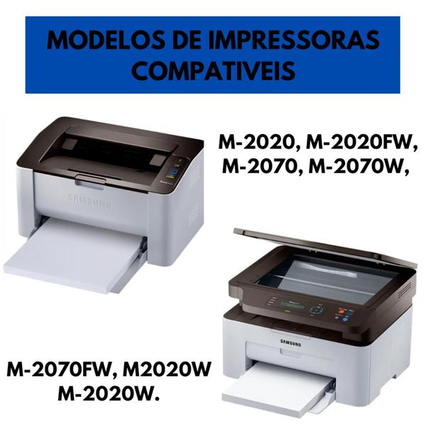 Kit 3 Toner D111 Mlt-d111s M2020 M2020fw M2070 M2070w Novo - BIQUALY Imagem de Kit 3 Toner D111 Mlt-d111s M2020 M2020fw M2070 M2070w Novo