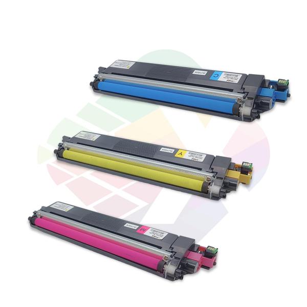 Imagem de Kit 3 Toners Tn219XL Brother compativel coloridos - Dcpl3560cdw Hll3240cdw Y/M/C