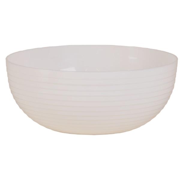 Kit 3 Travessa Redonda Com Friso LE CHEF 22X9Cm Branca - Paramount Imagem de Kit 3 Travessa Redonda Com Friso LE CHEF 22X9Cm Branca