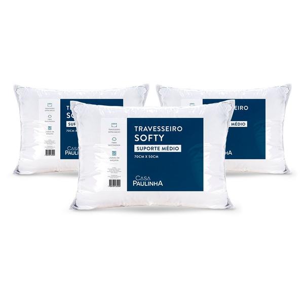 Kit 3 Travesseiros Inteligente Fibra Importada E Antialérgica Anatomico Nasa Suporte Soft ... Kit 3 Travesseiros Inteligente Fibra Importada E Antialérgica Anatomico Nasa Suporte Soft ...