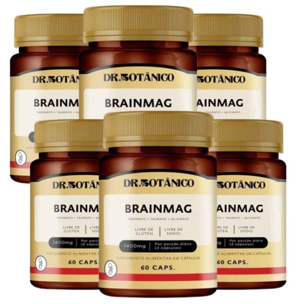 Imagem de Kit 3 un - brainmag 1400mg 60 capsulas - dr botanico