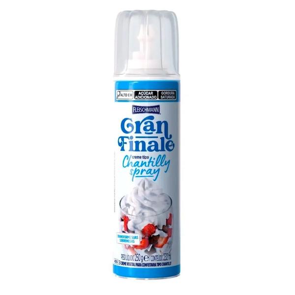 Imagem de Kit 3 Un Creme Chantilly Spray Fleischmann Gran Finale 250g