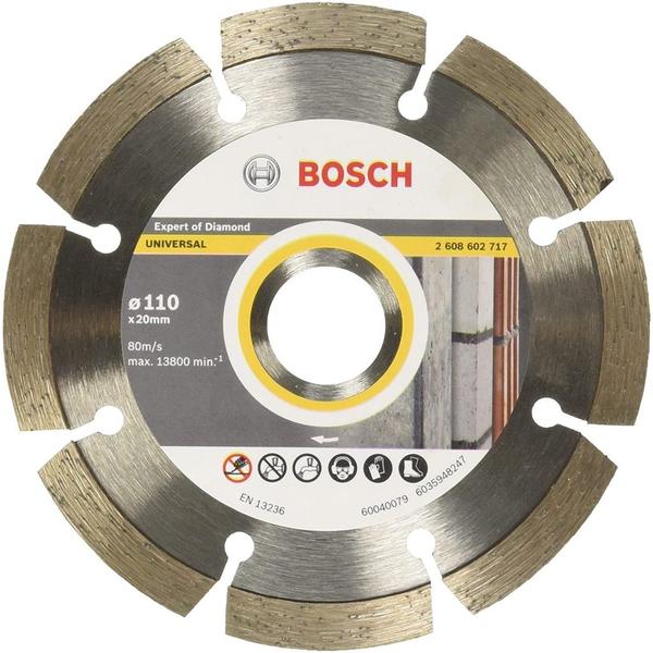 Imagem de Kit 3 Un. Disco Diamantado Segmentado Universal 20 X 110mm Bosch