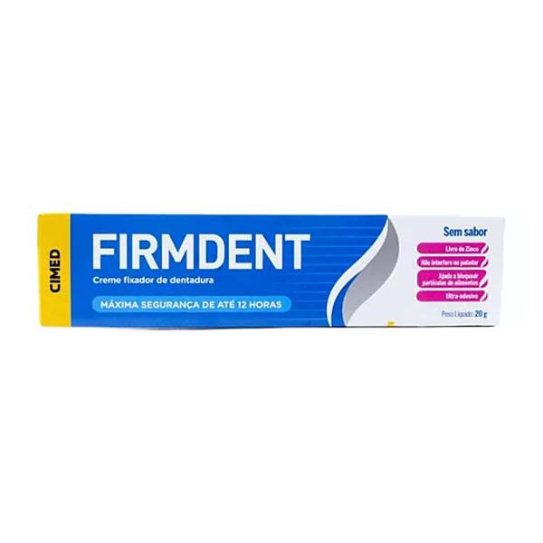 Imagem de Kit 3 und Fixador de Dentadura Firmdent Creme 40g S/ Sabor