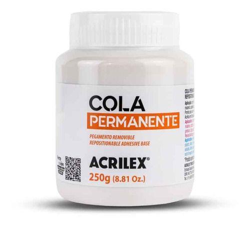 Imagem de Kit 3 Unidades Cola Permanente 250g 16225 - Acrilex