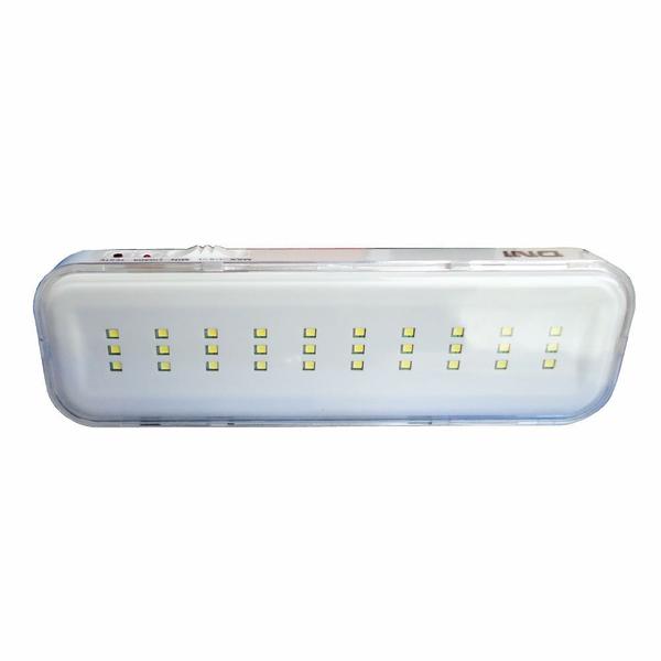 Imagem de Kit 3 Unidades - Luminária Emergência Bivolt 30 Leds Bcos Alta Potência - DNI 6936