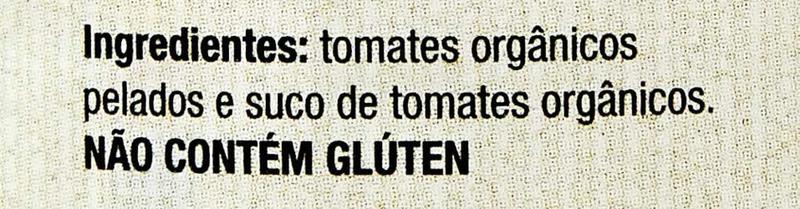 Kit 3 Unidades Tomate Pelado Orgânico La Pastina 400G Imagem de Kit 3 Unidades Tomate Pelado Orgânico La Pastina 400G