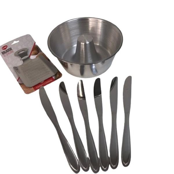 Imagem de Kit 3 utensílios clássicos para Confeitaria com ferramentas para doces