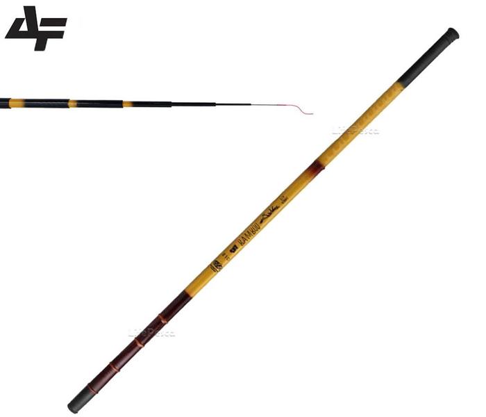 Imagem de Kit 3 Varas Telescópicas Albatroz Fishing Bamboo 41% Carbono - 1,80 Metros