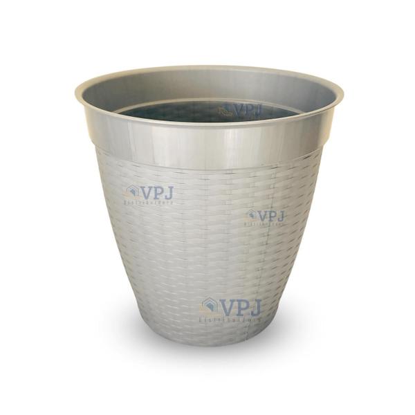 Imagem de Kit 3 Vaso Rattan Pmg Flores Plantas Casa Jardim Varanda