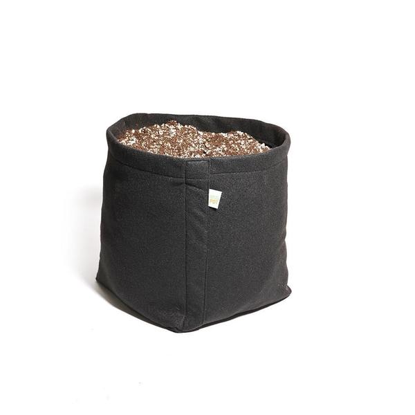 Kit 3 Vasos De Flores E Plantas 11 Litros De Feltro Preto - King Pot Imagem de Kit 3 Vasos De Flores E Plantas 11 Litros De Feltro Preto