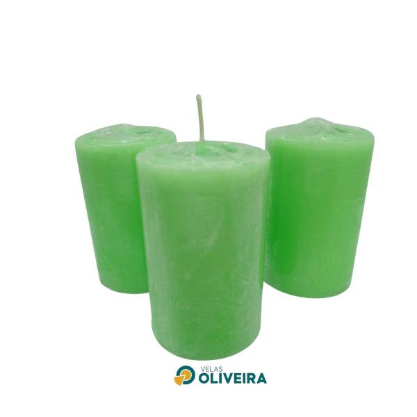 Imagem de Kit 3 Velas Aromáticas de Citronela 130g - 35h de Queima Cada