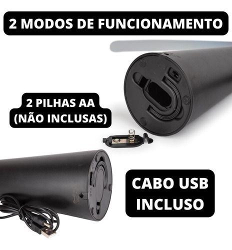 Imagem de Kit 3 Ventilador Repelente Insetos Moscas Mosquitos Preto