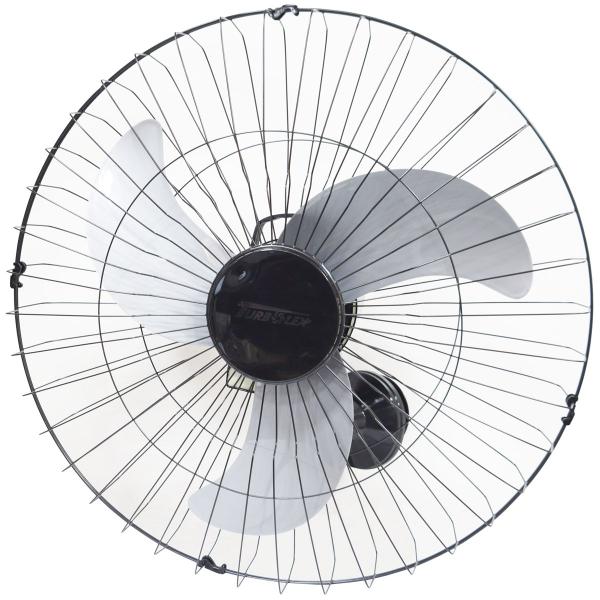 Imagem de Kit 3 Ventiladores Parede 60cm 200W Industrial Turbo Turbão 3 Pás Bivolt 110V 220V Preto Vitalex