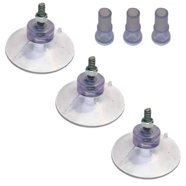 Kit 3 Ventosas De 40Mm (4 Cm) Pvc C/Parafuso,Porca E Selante - H Plásticos Imagem de Kit 3 Ventosas De 40Mm (4 Cm) Pvc C/Parafuso,Porca E Selante