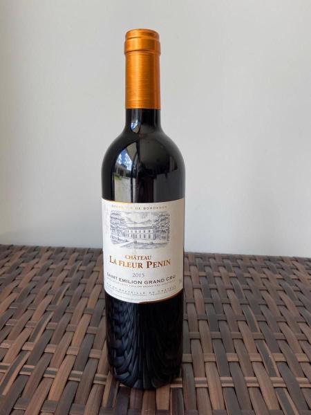 Kit 3 Vinho Chateau La Fleur Penin St Emilion Grand Cru 2015 Imagem de Kit 3 Vinho Chateau La Fleur Penin St Emilion Grand Cru 2015