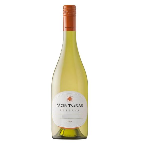 Imagem de Kit 3 Vinho Reserva Montgras Sauvignon Blanc Chile 2016 750M