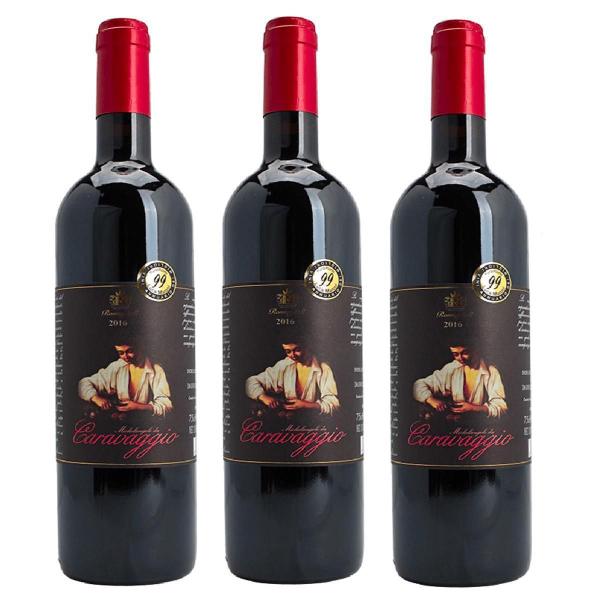 Imagem de Kit 3 Vinho Romagnoli Caravaggio Emilia Igt Rosso 2017 750Ml