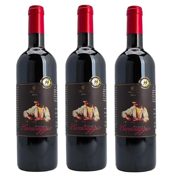 Kit 3 Vinho Romagnoli Caravaggio Emilia Igt Rosso 2017 750Ml Imagem de Kit 3 Vinho Romagnoli Caravaggio Emilia Igt Rosso 2017 750Ml
