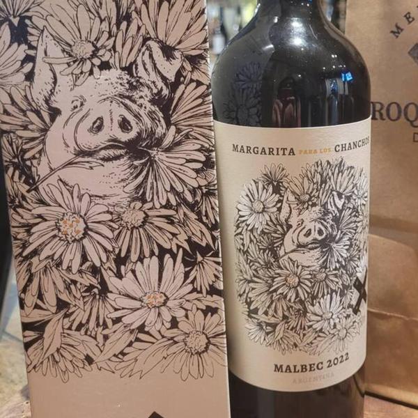 Imagem de Kit 3 Vinhos Margarita para Los Chanchos Malbec 750ml 