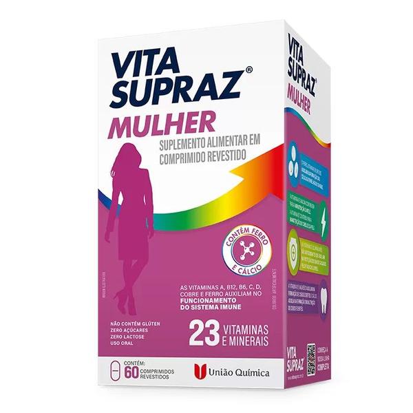 Imagem de KIt 3 Vita SuprAZ Mulher 60 Cápsulas - União Química