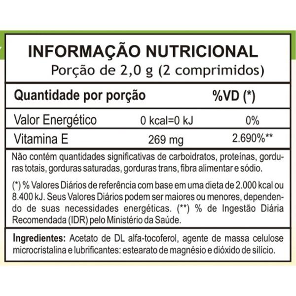 Imagem de Kit 3 Vitamina E Tocoferol Unilife 60 Comprimidos