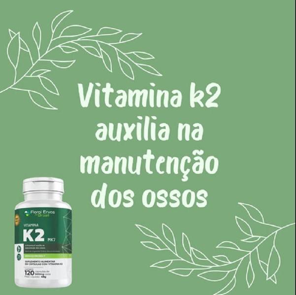 Imagem de Kit 3 Vitamina K2 Mk7 Menaquinona Fortalece Ossos 360caps 