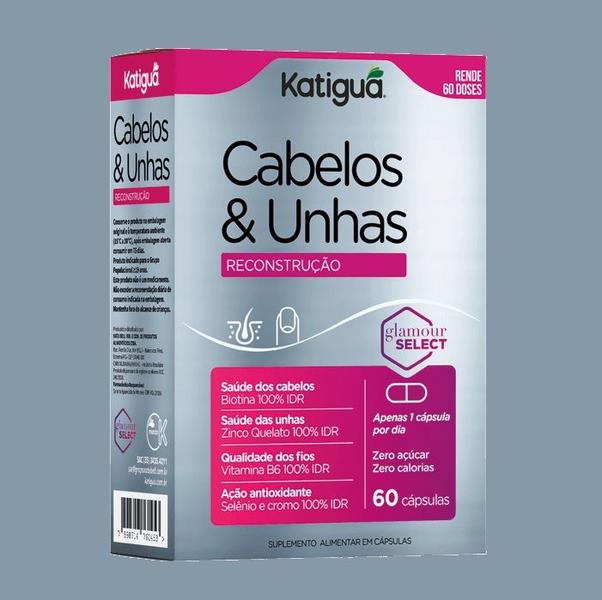 Imagem de Kit 3 Vitaminas Cabelos e Unhas Com 60 Capsulas - Katiguá