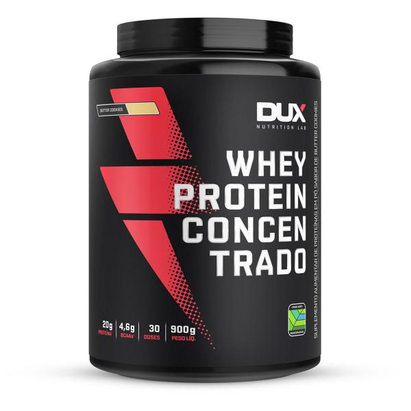 Imagem de Kit 3 Whey Protein Concentrado Dux Butter Cookies 900g