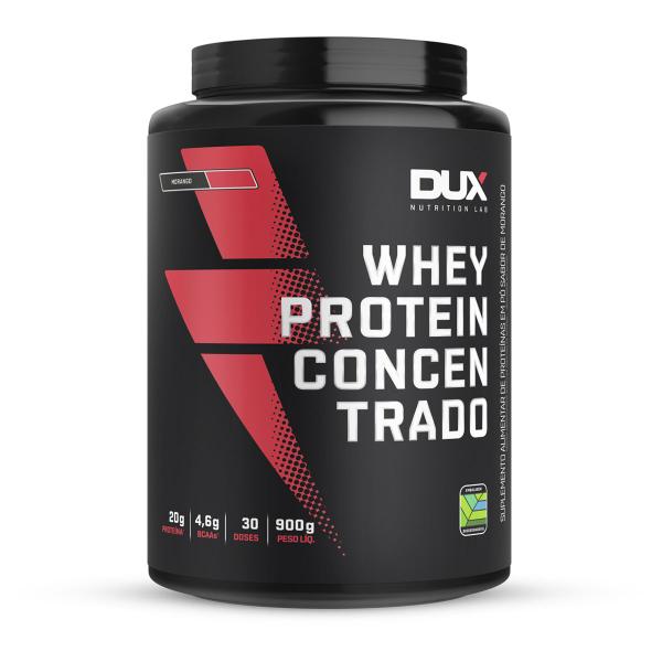 Imagem de Kit 3 Whey Protein Concentrado Dux Morango 900g