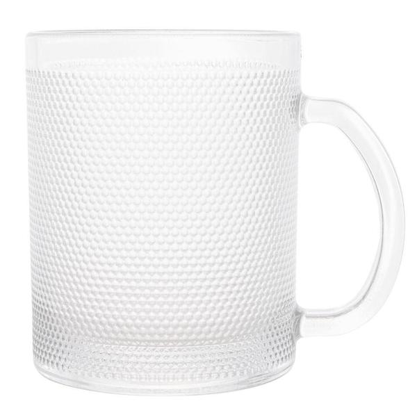 Imagem de Kit 3 Xícaras Caneca Vidro Decorada Café Capuccino Chá 320ml Lyor