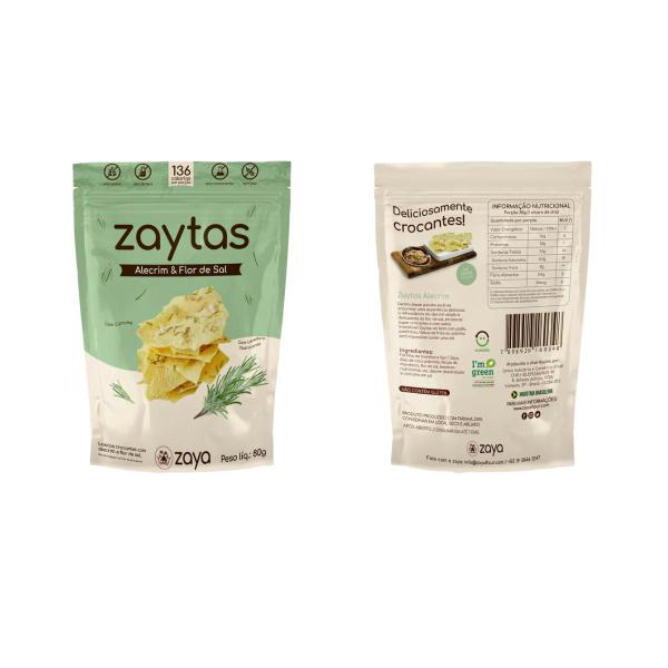 Kit 3 Zaytas Alecrim Flor de Sal Lascas Crocantes S Glúten - BM UTILIDADES Imagem de Kit 3 Zaytas Alecrim Flor de Sal Lascas Crocantes S Glúten
