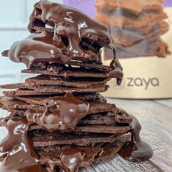 Kit 3 Zaytas Gotas De Chocolate 70% Lascas Brownie S/ Gluten 85g - Zaya Imagem de Kit 3 Zaytas Gotas De Chocolate 70% Lascas Brownie S/ Gluten 85g