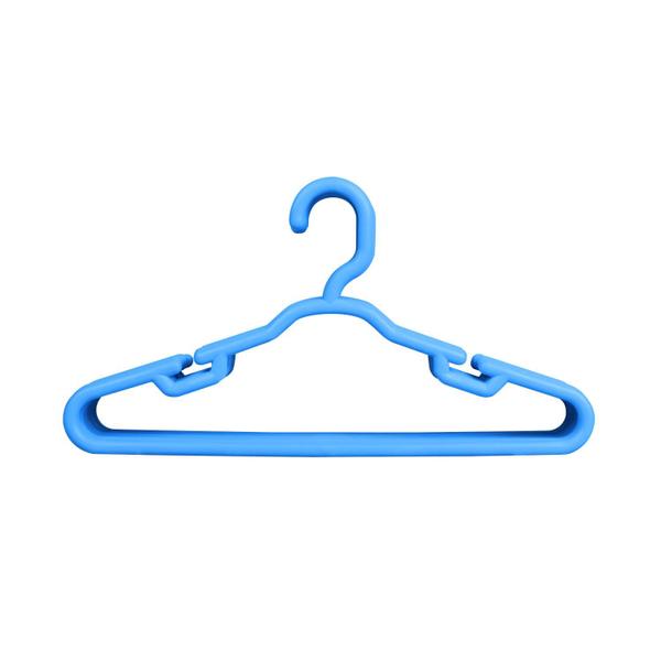 Kit 30 Cabide Infantil Reforçado Azul 8mm - Amilplast Imagem de Kit 30 Cabide Infantil Reforçado Azul 8mm
