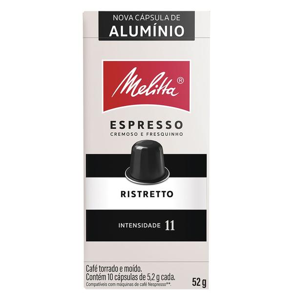 Imagem de Kit 30 Cápsulas de Café Melitta Ristretto, Marcato e Audacce